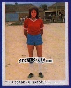 Cromo Piedade - Estrelas do Futebol 1982-1983 - Disvenda
