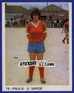 Figurina Paula - Estrelas do Futebol 1982-1983 - Disvenda
