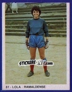 Cromo Lola - Estrelas do Futebol 1982-1983 - Disvenda