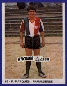 Figurina F. Marques - Estrelas do Futebol 1982-1983 - Disvenda