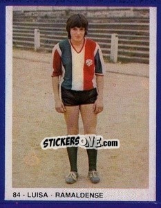 Cromo Luisa - Estrelas do Futebol 1982-1983 - Disvenda