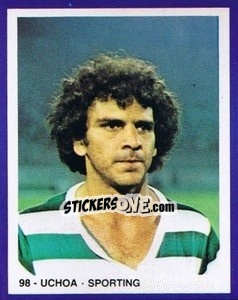 Sticker Uchoa - Estrelas do Futebol 1982-1983 n. 98 - Disvenda