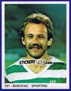 Sticker Bukovac - Estrelas do Futebol 1982-1983 n. 101 - Disvenda