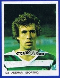 Sticker Ademar - Estrelas do Futebol 1982-1983 - Disvenda