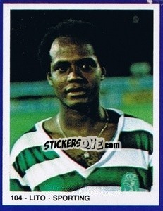 Sticker Lito - Estrelas do Futebol 1982-1983 - Disvenda
