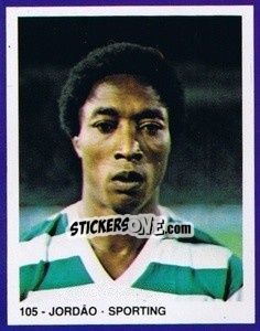 Sticker Jordão - Estrelas do Futebol 1982-1983 n. 105 - Disvenda