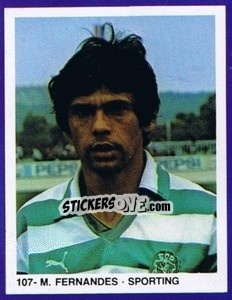 Cromo M. Fernandes - Estrelas do Futebol 1982-1983 - Disvenda