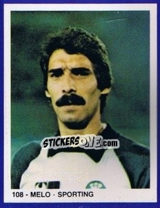 Sticker Melo - Estrelas do Futebol 1982-1983 n. 108 - Disvenda