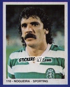 Sticker Nogueira - Estrelas do Futebol 1982-1983 n. 110 - Disvenda