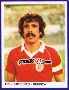 Sticker Humberto - Estrelas do Futebol 1982-1983 - Disvenda