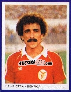 Sticker Pietra - Estrelas do Futebol 1982-1983 - Disvenda