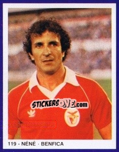 Sticker Néné - Estrelas do Futebol 1982-1983 n. 119 - Disvenda