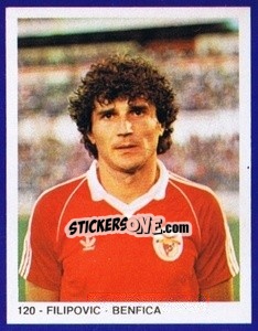 Sticker Filipovic - Estrelas do Futebol 1982-1983 n. 120 - Disvenda