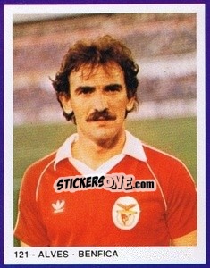 Sticker Alves - Estrelas do Futebol 1982-1983 - Disvenda
