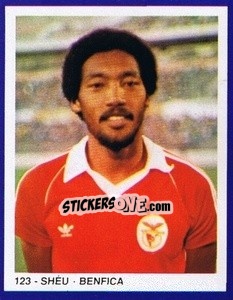 Sticker Shéu - Estrelas do Futebol 1982-1983 n. 123 - Disvenda