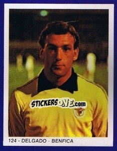 Sticker Delgado - Estrelas do Futebol 1982-1983 n. 124 - Disvenda