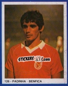 Sticker Padinha - Estrelas do Futebol 1982-1983 n. 126 - Disvenda