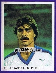 Cromo Eduardo Luis - Estrelas do Futebol 1982-1983 - Disvenda