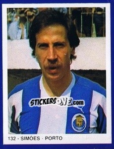 Sticker Simóes - Estrelas do Futebol 1982-1983 - Disvenda