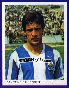 Cromo Teixeira - Estrelas do Futebol 1982-1983 - Disvenda