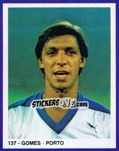Sticker Gomes - Estrelas do Futebol 1982-1983 n. 137 - Disvenda