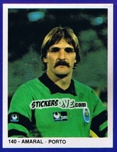 Sticker Amaral - Estrelas do Futebol 1982-1983 - Disvenda