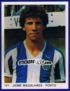 Cromo Jaime Magalhães - Estrelas do Futebol 1982-1983 - Disvenda