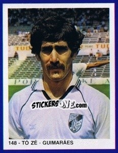 Sticker Tó Zé - Estrelas do Futebol 1982-1983 n. 148 - Disvenda
