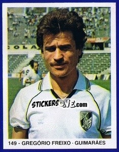 Sticker Gregório Freixo - Estrelas do Futebol 1982-1983 - Disvenda