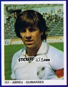 Sticker Abreu - Estrelas do Futebol 1982-1983 - Disvenda