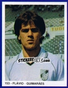 Sticker Flávio - Estrelas do Futebol 1982-1983 n. 153 - Disvenda