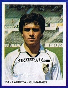 Cromo Laureta - Estrelas do Futebol 1982-1983 - Disvenda