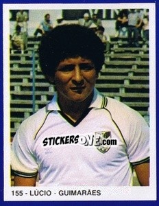 Sticker Lúcio - Estrelas do Futebol 1982-1983 n. 155 - Disvenda