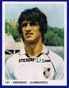 Sticker Amandio - Estrelas do Futebol 1982-1983 n. 157 - Disvenda
