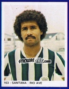 Sticker Santana - Estrelas do Futebol 1982-1983 n. 163 - Disvenda