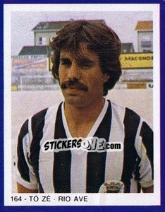 Cromo Tó Zé - Estrelas do Futebol 1982-1983 - Disvenda