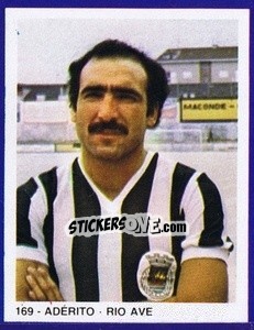 Cromo Adérito - Estrelas do Futebol 1982-1983 - Disvenda