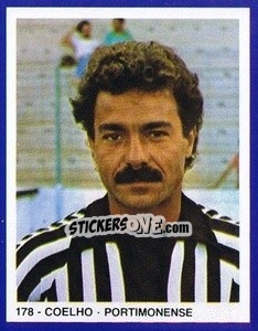 Sticker Coelho - Estrelas do Futebol 1982-1983 n. 178 - Disvenda