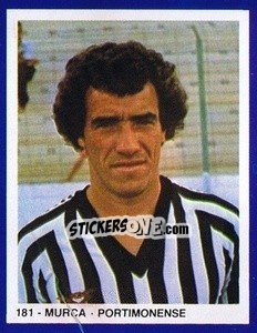 Sticker Murca - Estrelas do Futebol 1982-1983 n. 181 - Disvenda