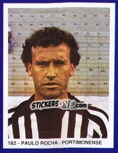 Cromo Paulo Rocha - Estrelas do Futebol 1982-1983 - Disvenda