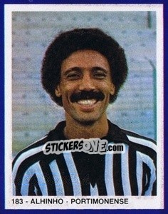 Sticker Alhinho - Estrelas do Futebol 1982-1983 n. 183 - Disvenda