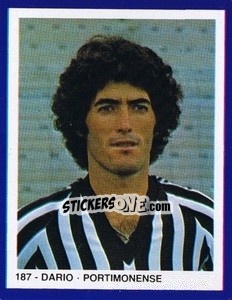 Sticker Dario - Estrelas do Futebol 1982-1983 n. 187 - Disvenda