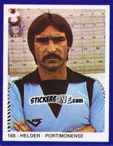 Cromo Helder - Estrelas do Futebol 1982-1983 - Disvenda