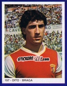 Sticker Dito - Estrelas do Futebol 1982-1983 - Disvenda