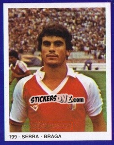 Sticker Serra - Estrelas do Futebol 1982-1983 n. 199 - Disvenda
