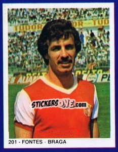 Sticker Fontes - Estrelas do Futebol 1982-1983 n. 201 - Disvenda