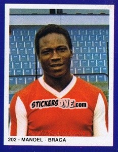 Sticker Manoel - Estrelas do Futebol 1982-1983 n. 202 - Disvenda
