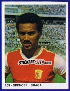 Sticker Spencer - Estrelas do Futebol 1982-1983 - Disvenda