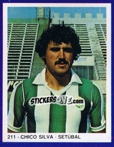 Cromo Chico Silva - Estrelas do Futebol 1982-1983 - Disvenda