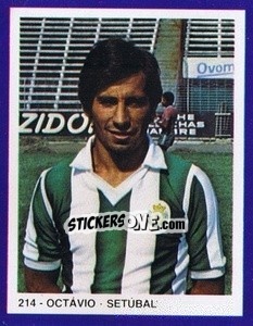 Cromo Octávio - Estrelas do Futebol 1982-1983 - Disvenda